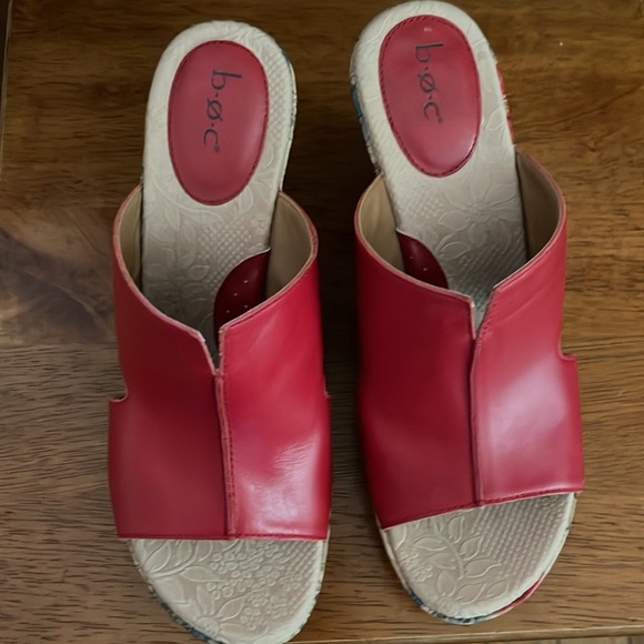BOC Wedge sandals with decorative heel - Picture 2 of 4